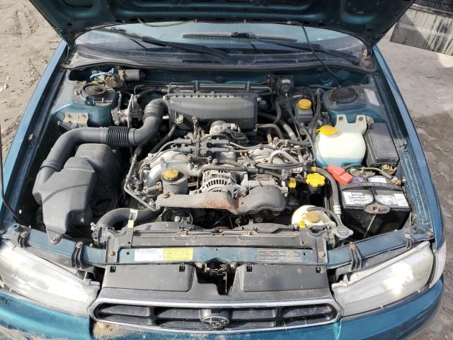 4S3BK4359X7302292 - 1999 SUBARU LEGACY L GREEN photo 11