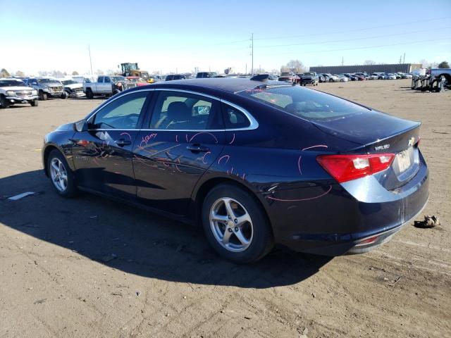 1G1ZB5ST8JF141797 - 2018 CHEVROLET MALIBU LS BLUE photo 2