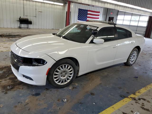 2C3CDXKTXJH323846 - 2018 DODGE CHARGER POLICE WHITE photo 1