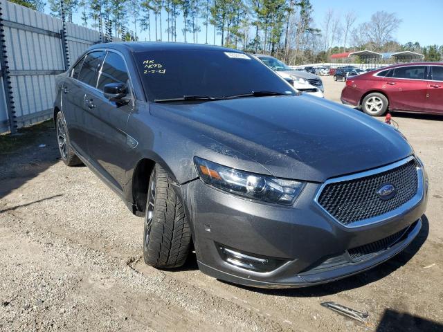 1FAHP2KT4JG137734 - 2018 FORD TAURUS SHO GRAY photo 4