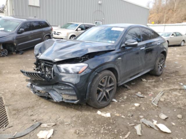 4JGFD6BB4MA391648 - 2021 MERCEDES-BENZ GLE COUPE AMG 53 4MATIC BLACK photo 1