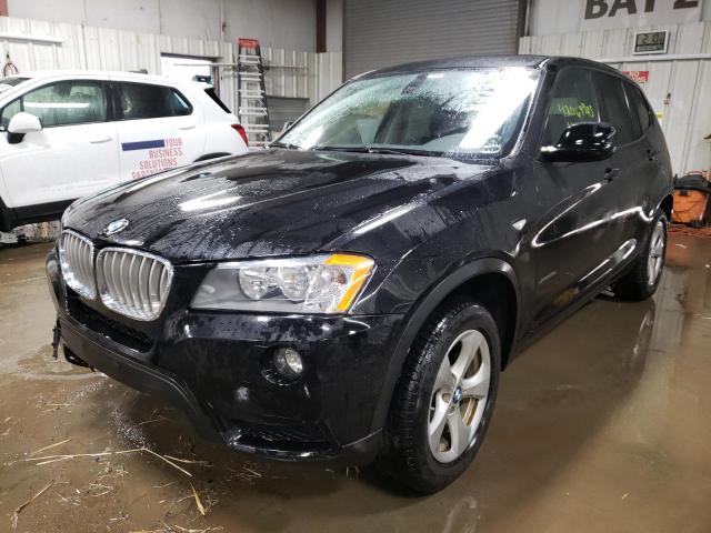 5UXWX5C59CL722031 - 2012 BMW X3 XDRIVE28I BLACK photo 1