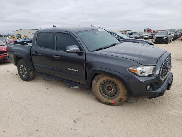 3TMAZ5CN0KM084383 - 2019 TOYOTA TACOMA DOUBLE CAB GRAY photo 4