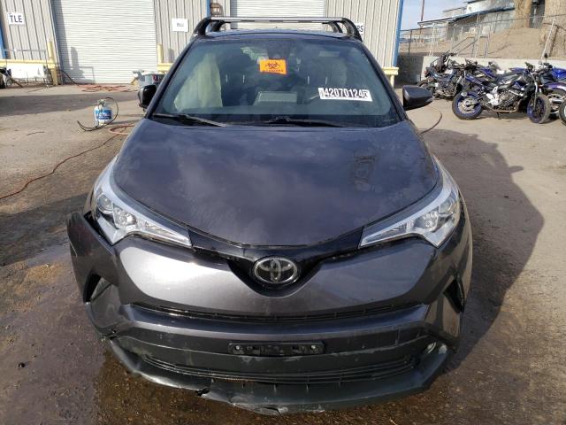 JTNKHMBX3K1057031 - 2019 TOYOTA C-HR XLE CHARCOAL photo 5