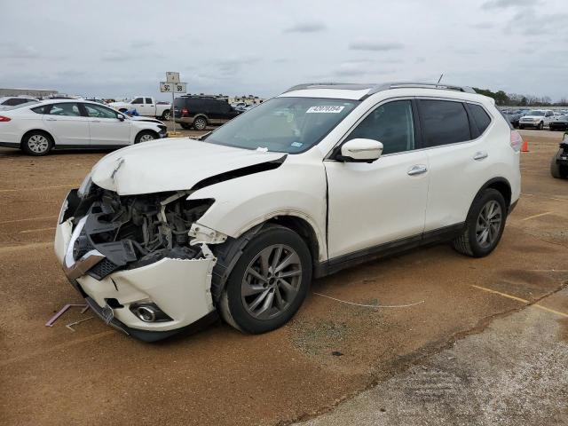 5N1AT2MT6FC837592 - 2015 NISSAN ROGUE S WHITE photo 1