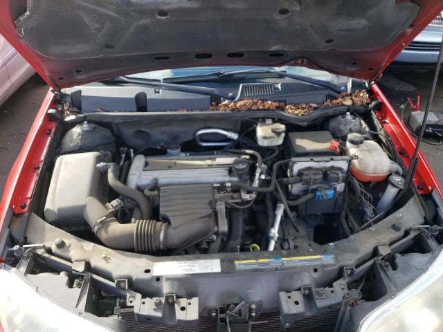 1G8AW15F86Z109875 - 2006 SATURN ION LEVEL 3 RED photo 11