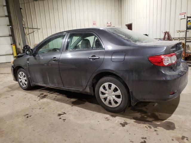 2T1BU4EE1DC024053 - 2013 TOYOTA COROLLA BASE GRAY photo 2