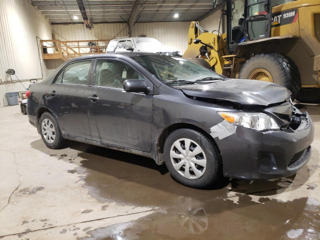 2T1BU4EE1DC024053 - 2013 TOYOTA COROLLA BASE GRAY photo 4