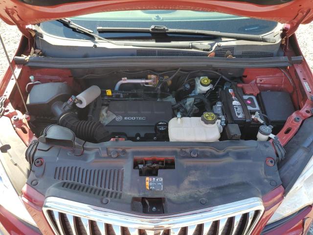 KL4CJBSB3FB271906 - 2015 BUICK ENCORE CONVENIENCE 勃艮第红 照片 11