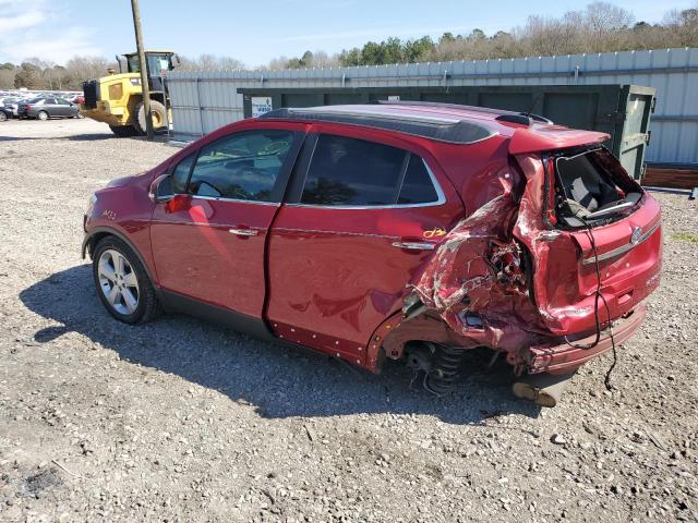 KL4CJBSB3FB271906 - 2015 BUICK ENCORE CONVENIENCE 勃艮第红 照片 2