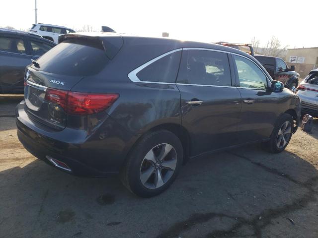 5FRYD4H2XFB003131 - 2015 ACURA MDX CHARCOAL photo 3