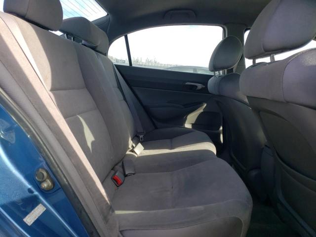 1HGFA16537L001492 - 2007 HONDA CIVIC LX BLUE photo 10