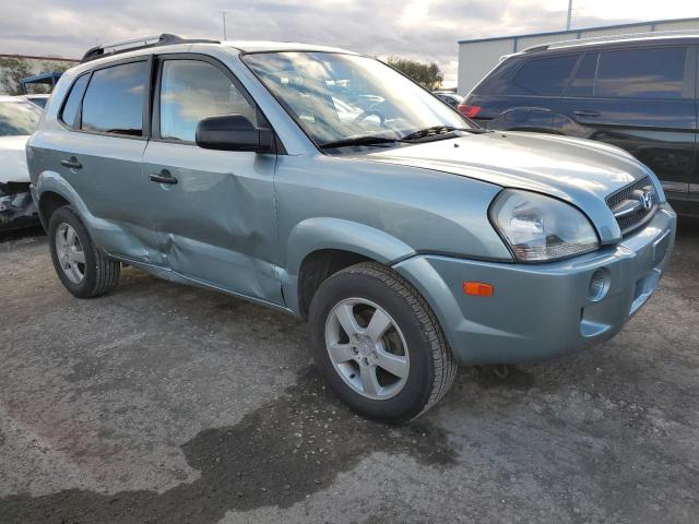 KM8JM12B57U497848 - 2007 HYUNDAI TUCSON GLS TURQUOISE photo 4