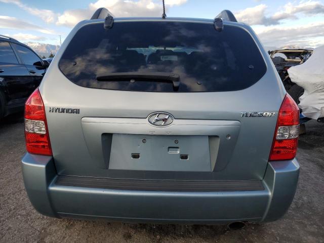 KM8JM12B57U497848 - 2007 HYUNDAI TUCSON GLS TURQUOISE photo 6