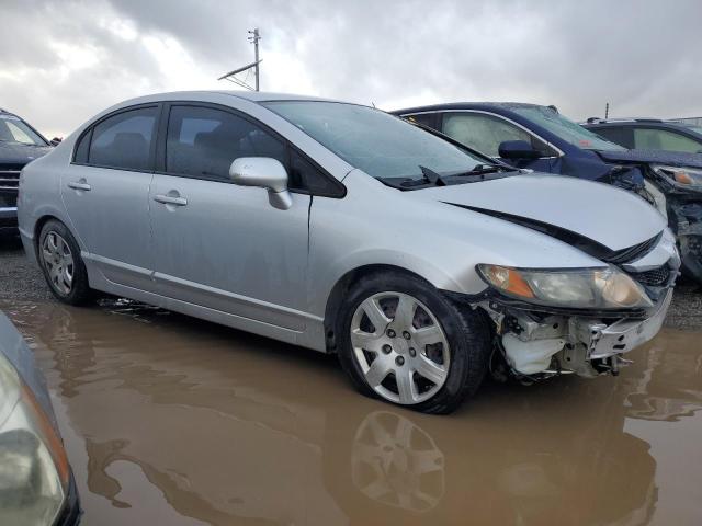 2HGFA1F54AH318752 - 2010 HONDA CIVIC LX SILVER photo 4