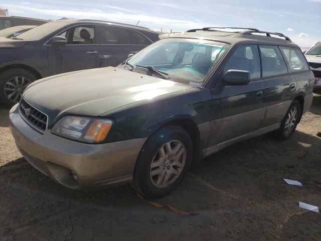 4S3BH686337652250 - 2003 SUBARU LEGACY OUTBACK LIMITED GREEN photo 1