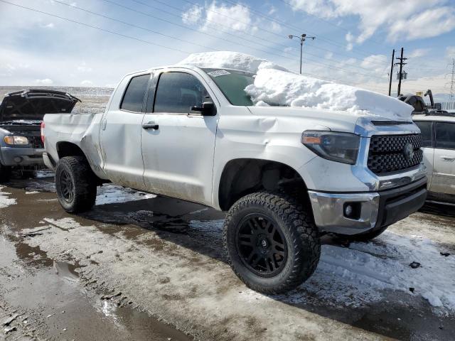 5TFUY5F12MX996678 - 2021 TOYOTA TUNDRA DOUBLE CAB SR/SR5 WHITE photo 4
