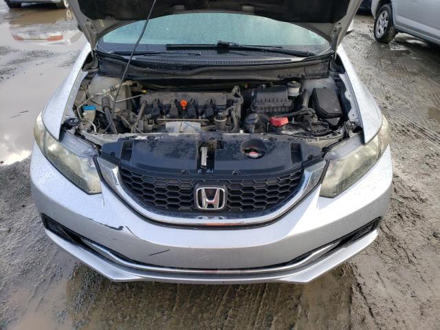 2HGFB2F56DH556660 - 2013 HONDA CIVIC LX SILVER photo 11