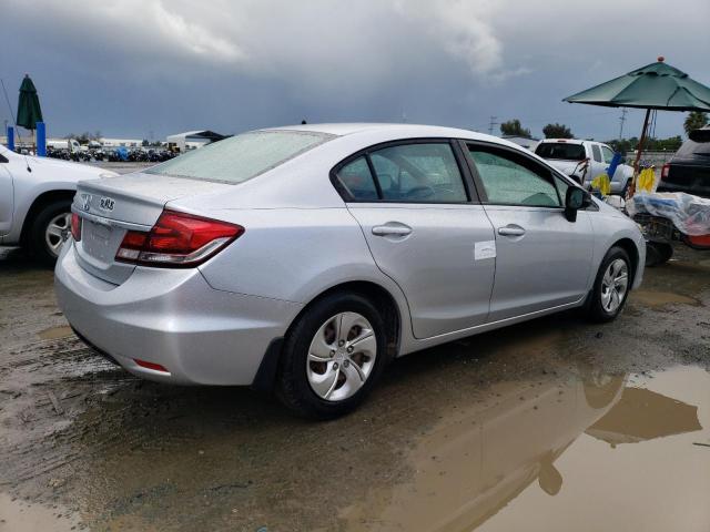 2HGFB2F56DH556660 - 2013 HONDA CIVIC LX SILVER photo 3