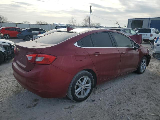 1G1BE5SM4J7236644 - 2018 CHEVROLET CRUZE LT MAROON photo 3