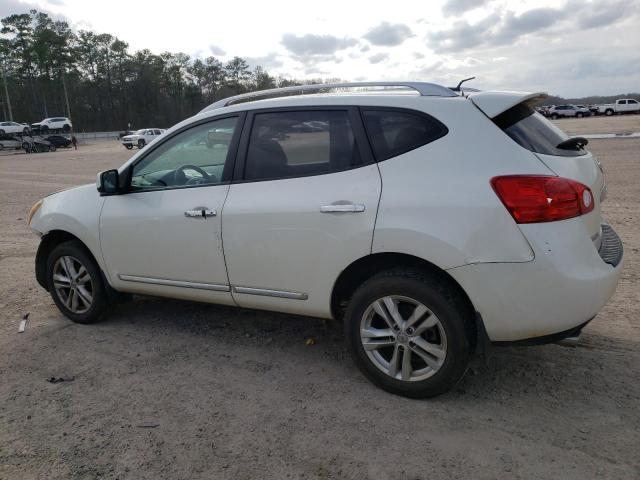 JN8AS5MT0DW511036 - 2013 NISSAN ROGUE S WHITE photo 2