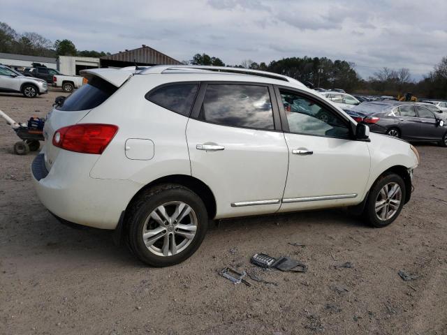 JN8AS5MT0DW511036 - 2013 NISSAN ROGUE S WHITE photo 3