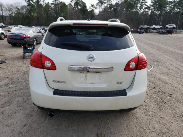 JN8AS5MT0DW511036 - 2013 NISSAN ROGUE S WHITE photo 6