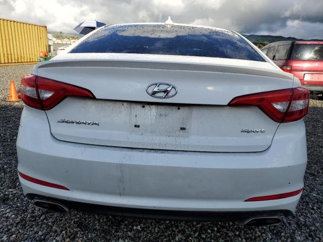 5NPE34AFXHH477752 - 2017 HYUNDAI SONATA SPORT WHITE photo 6