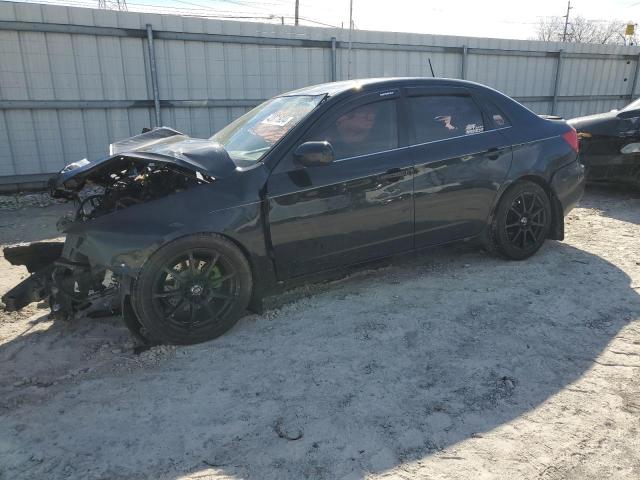 JF1GE74608G515886 - 2008 SUBARU IMPREZA WRX BLACK photo 1