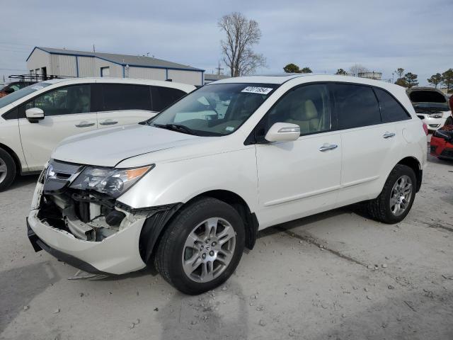 2HNYD28429H504174 - 2009 ACURA MDX TECHNOLOGY WHITE photo 1