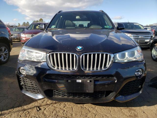 5UXWX7C57G0S16166 - 2016 BMW X3 XDRIVE35I BLACK photo 5