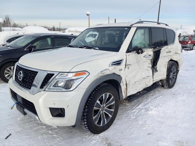 JN8AY2NC5J9555376 - 2018 NISSAN ARMADA SV WHITE photo 1