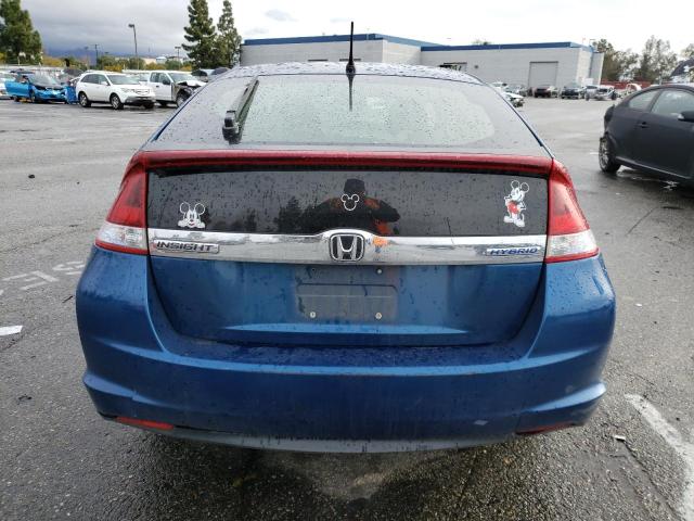 JHMZE2H54DS005618 - 2013 HONDA INSIGHT LX BLUE photo 6