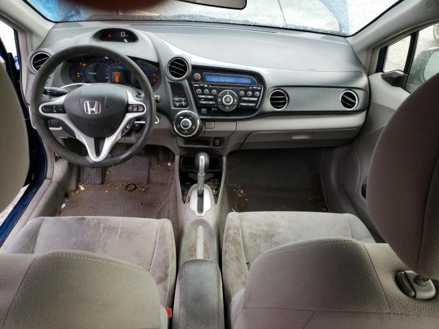 JHMZE2H54DS005618 - 2013 HONDA INSIGHT LX BLUE photo 8