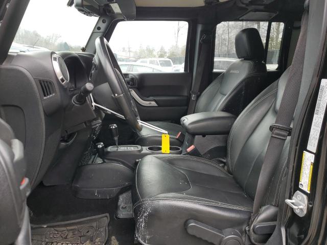 1C4BJWEG3GL172255 - 2016 JEEP WRANGLER U SAHARA BLACK photo 7