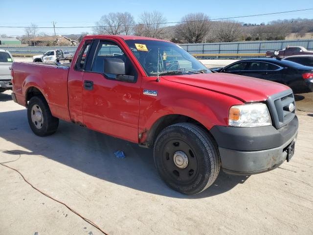 1FTRF122X6KB12876 - 2006 FORD F150 RED photo 4