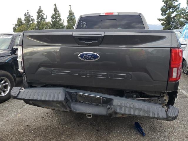 1FTEW1E51JKC54451 - 2018 FORD F150 SUPERCREW GRAY photo 6