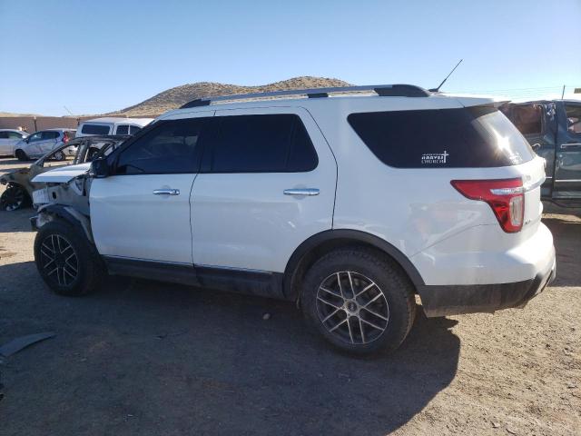 1FM5K8D84EGB68054 - 2014 FORD EXPLORER XLT WHITE photo 2