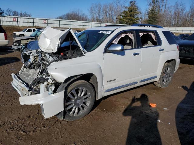 2GKFLVE38G6117705 - 2016 GMC TERRAIN DENALI WHITE photo 1