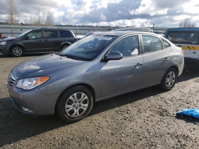 KMHDU4AD3AU135395 - 2010 HYUNDAI ELANTRA BLUE GRAY photo 1