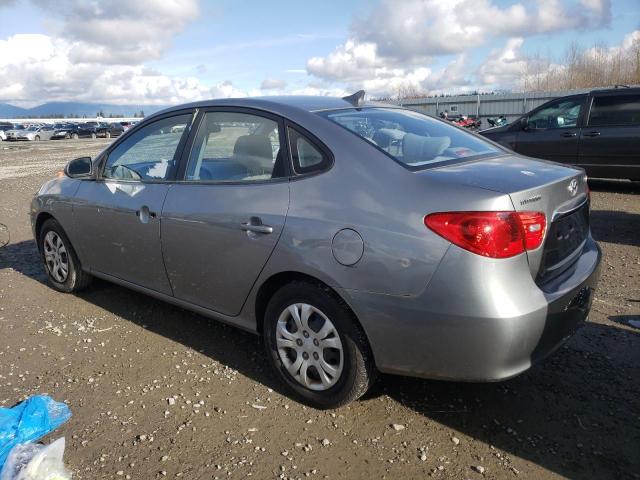 KMHDU4AD3AU135395 - 2010 HYUNDAI ELANTRA BLUE GRAY photo 2