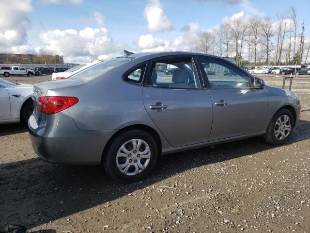 KMHDU4AD3AU135395 - 2010 HYUNDAI ELANTRA BLUE GRAY photo 3