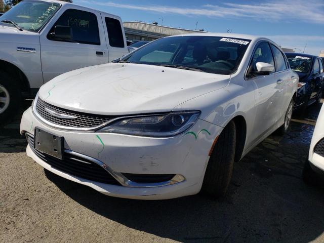 1C3CCCAB4FN672472 - 2015 CHRYSLER 200 LIMITED WHITE photo 1