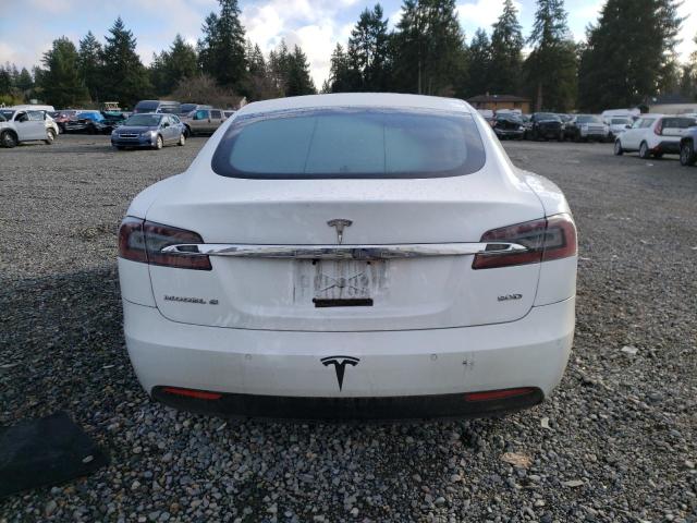 5YJSA1E23HF185681 - 2017 TESLA MODEL S WHITE photo 6