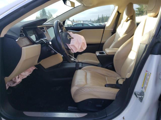 5YJSA1E23HF185681 - 2017 TESLA MODEL S 白色 照片 7