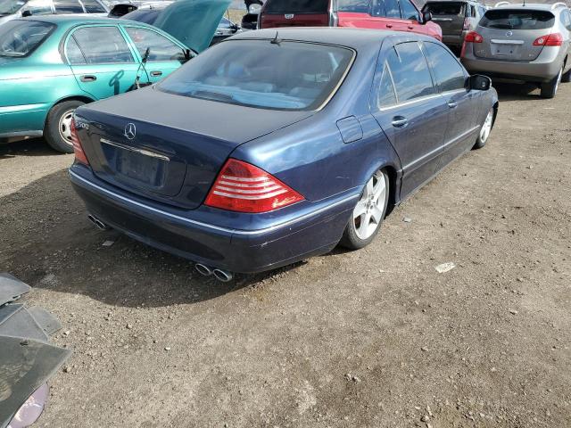 WDBNG75J3YA070477 - 2000 MERCEDES-BENZ S 500 GRAY photo 3