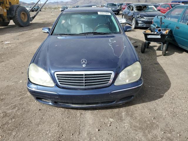 WDBNG75J3YA070477 - 2000 MERCEDES-BENZ S 500 GRAY photo 5