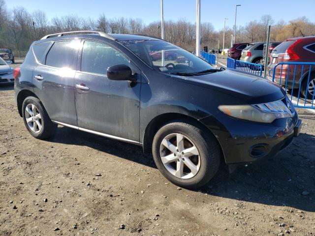 JN8AZ18W49W127549 - 2009 NISSAN MURANO S BLACK photo 4