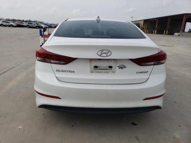 5NPD84LF3HH115448 - 2017 HYUNDAI ELANTRA SE WHITE photo 6