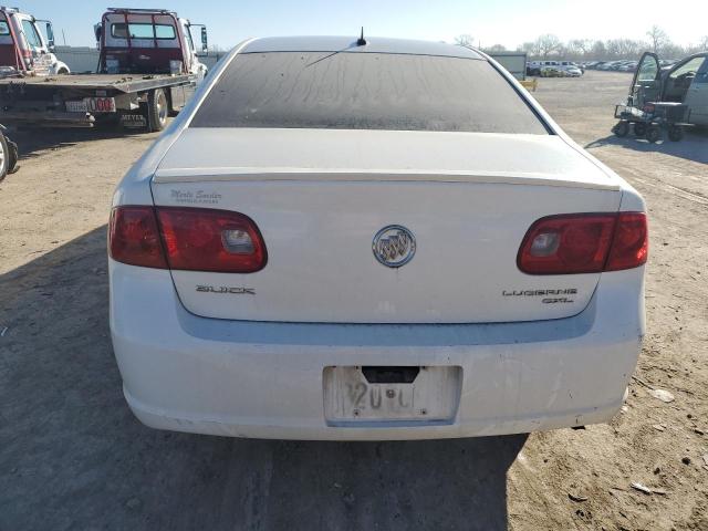 1G4HD57296U253567 - 2006 BUICK LUCERNE CXL WHITE photo 6